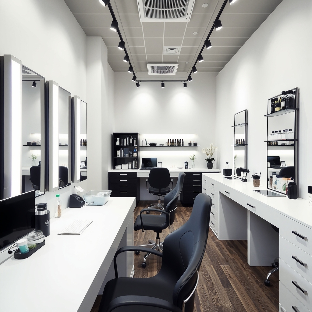 Facial treatment look